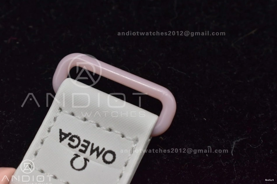 Strap Venus x Bioceramic Moonwatch Nylon Omega on Quartz Swatch to Mission 0407